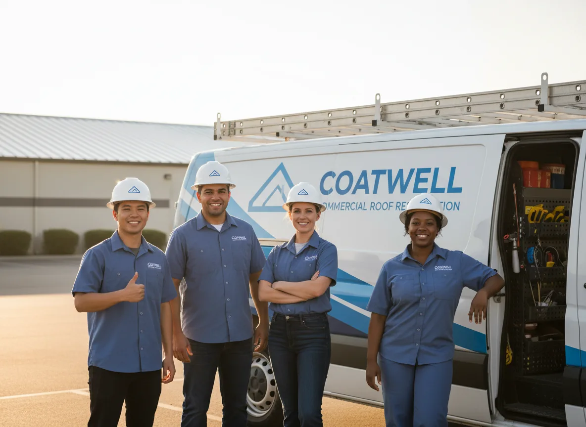 Commercial roof coating company in Taopi, MN